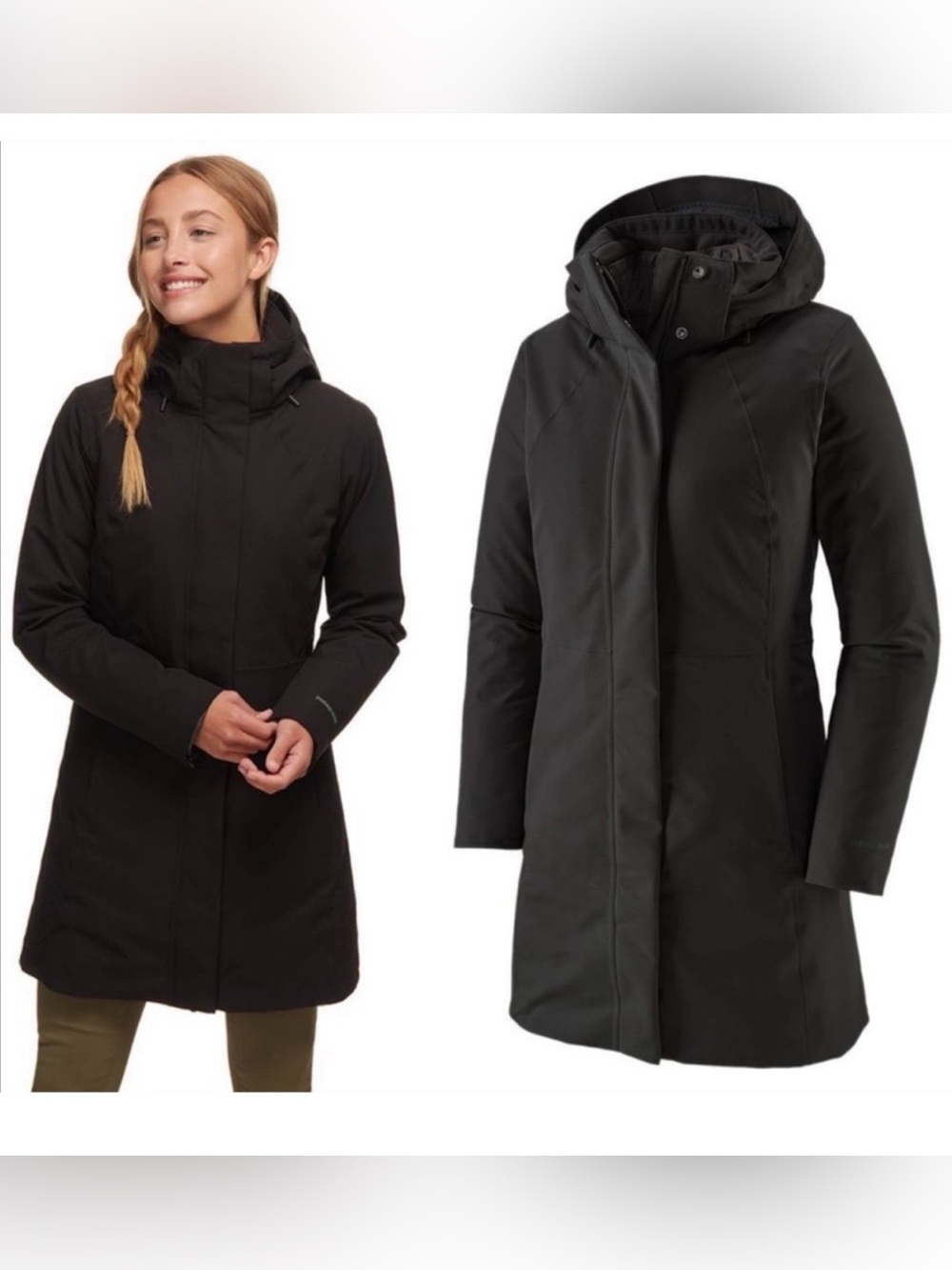 Patagonia Women’s Tres 3-in -1 Parka Coat Jacket Black Size XS